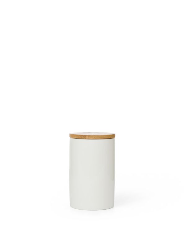 PORCELANSKA TEGLA BAMBUS POKLOPAC H16CM
