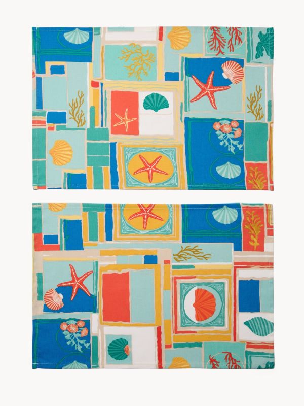 SET OD DVA PAMUČNA PODMETAČA 35X50CM