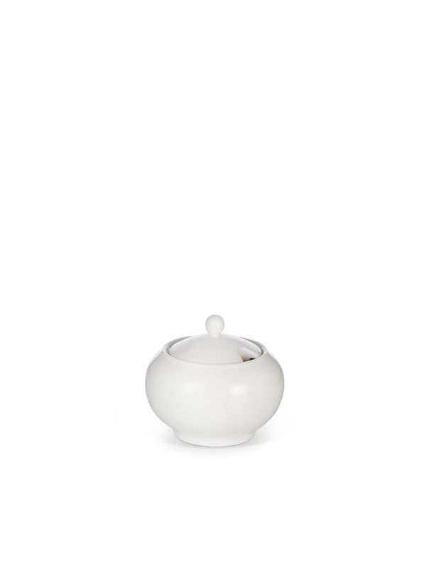 POSUDA ZA ZA ŠEĆER OD BELOG PORCELANA H 11CM R 11CM