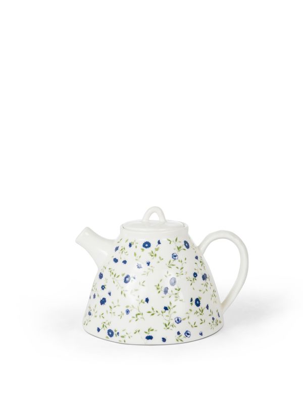 ČAJNIK OD FINOG PORCELANA CVEĆE H16CM