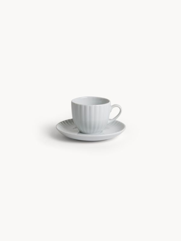 PORCELANSKA ŠOLJICA ZA KAFU SA TACNICOM H6CM