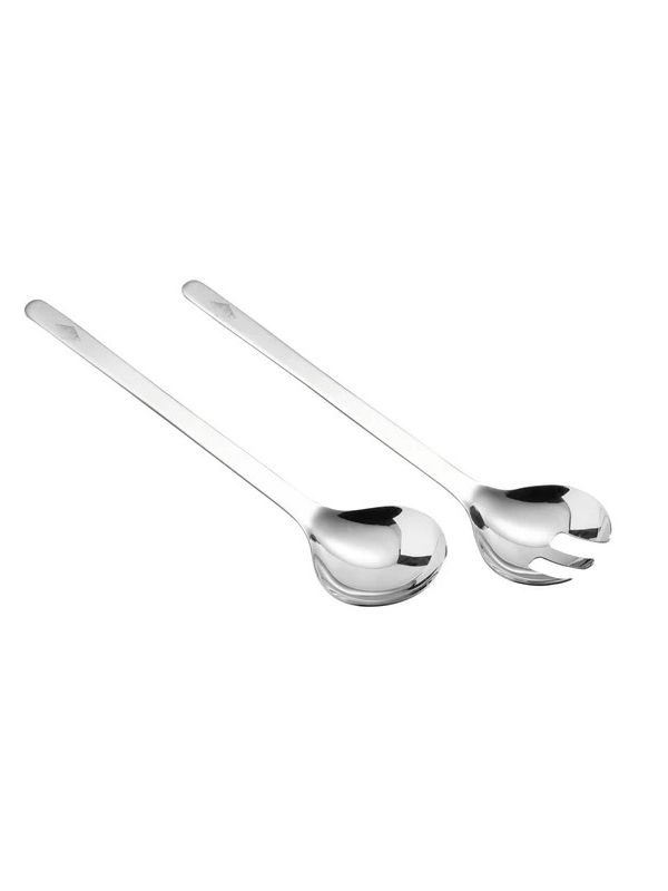 SET OD 2 KAŠIKE ZA SALATU OD NERĐAJUĆEG ČELIKA 28CM